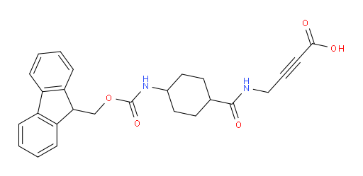 4-{[4-({[(9H-fluoren-9-yl)methoxy]carbonyl}amino)cyclohexyl]formamido}but-2-ynoic acid