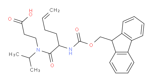 3-[2-({[(9H-fluoren-9-yl)methoxy]carbonyl}amino)-N-(propan-2-yl)hex-5-enamido]propanoic acid