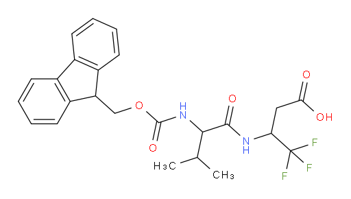 3-[2-({[(9H-fluoren-9-yl)methoxy]carbonyl}amino)-3-methylbutanamido]-4,4,4-trifluorobutanoic acid