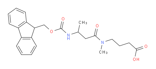 4-[3-({[(9H-fluoren-9-yl)methoxy]carbonyl}amino)-N-methylbutanamido]butanoic acid