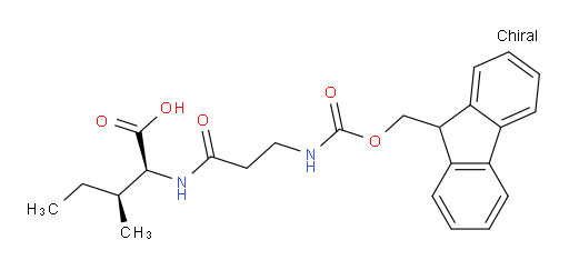 (2S,3S)-2-[3-({[(9H-fluoren-9-yl)methoxy]carbonyl}amino)propanamido]-3-methylpentanoic acid