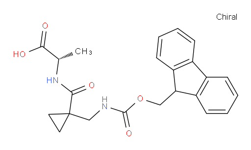 (2S)-2-({1-[({[(9H-fluoren-9-yl)methoxy]carbonyl}amino)methyl]cyclopropyl}formamido)propanoic acid
