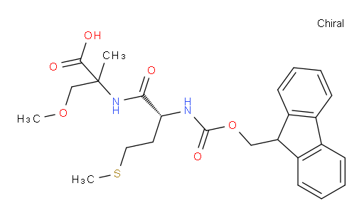 2-[(2R)-2-({[(9H-fluoren-9-yl)methoxy]carbonyl}amino)-4-(methylsulfanyl)butanamido]-3-methoxy-2-methylpropanoic acid