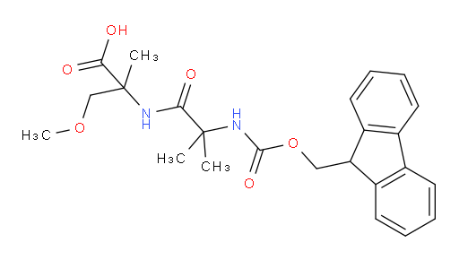 2-[2-({[(9H-fluoren-9-yl)methoxy]carbonyl}amino)-2-methylpropanamido]-3-methoxy-2-methylpropanoic acid