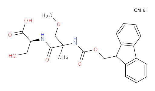 (2S)-2-[2-({[(9H-fluoren-9-yl)methoxy]carbonyl}amino)-2-(methoxymethyl)propanamido]-3-hydroxypropanoic acid