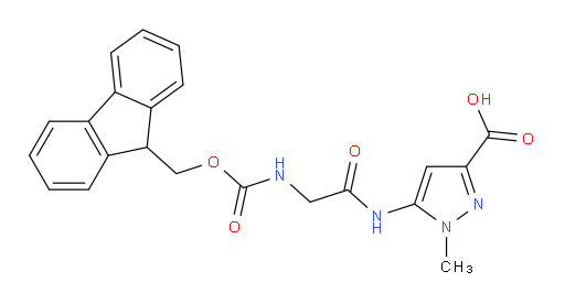 5-[2-({[(9H-fluoren-9-yl)methoxy]carbonyl}amino)acetamido]-1-methyl-1H-pyrazole-3-carboxylic acid