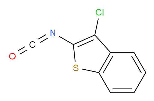 3-chloro-2-isocyanato-1-benzothiophene