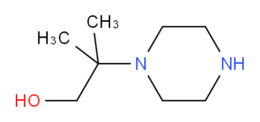 2-methyl-2-(piperazin-1-yl)propan-1-ol