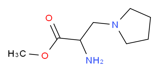methyl 2-amino-3-(pyrrolidin-1-yl)propanoate