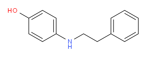4-[(2-phenylethyl)amino]phenol