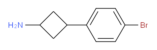 3-(4-bromophenyl)cyclobutan-1-amine