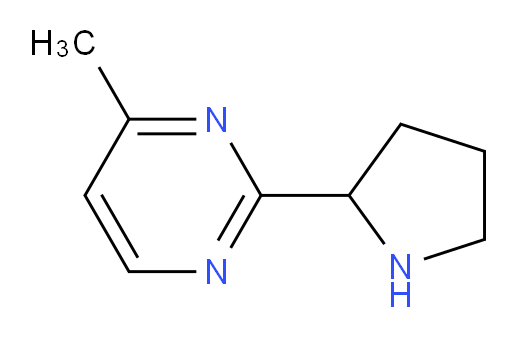 4-methyl-2-(pyrrolidin-2-yl)pyrimidine