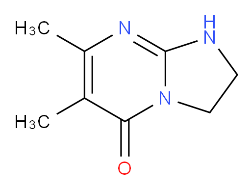 6,7-dimethyl-1H,2H,3H,5H-imidazolidino[1,2-a]pyrimidin-5-one