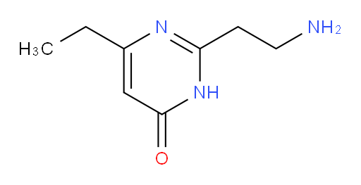 2-(2-aminoethyl)-6-ethyl-3,4-dihydropyrimidin-4-one