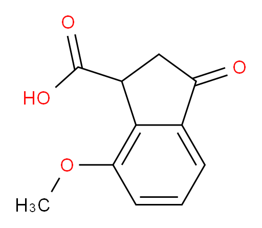 7-methoxy-3-oxo-2,3-dihydro-1H-indene-1-carboxylic acid