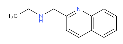 ethyl[(quinolin-2-yl)methyl]amine