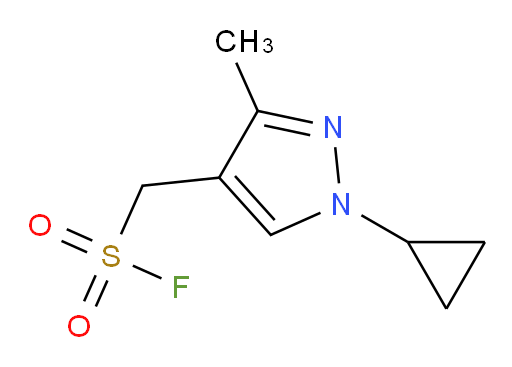 (1-cyclopropyl-3-methyl-1H-pyrazol-4-yl)methanesulfonyl fluoride