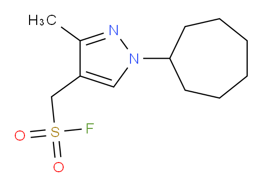 (1-cycloheptyl-3-methyl-1H-pyrazol-4-yl)methanesulfonyl fluoride