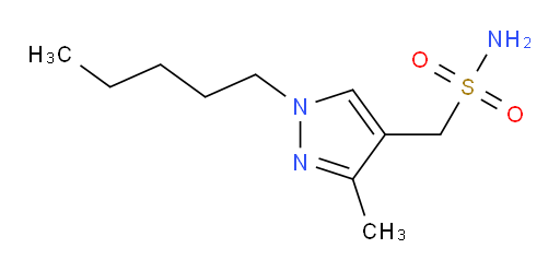 (3-methyl-1-pentyl-1H-pyrazol-4-yl)methanesulfonamide