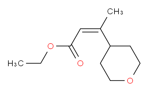 ethyl (2Z)-3-(oxan-4-yl)but-2-enoate