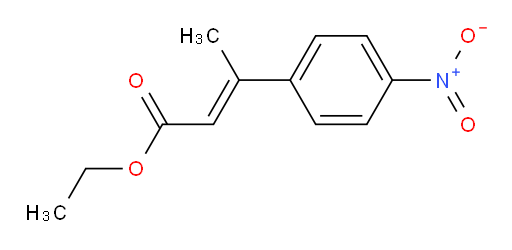 ethyl (2E)-3-(4-nitrophenyl)but-2-enoate