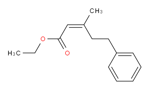 ethyl (2Z)-3-methyl-5-phenylpent-2-enoate