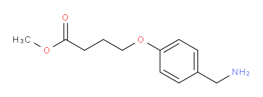 methyl 4-[4-(aminomethyl)phenoxy]butanoate