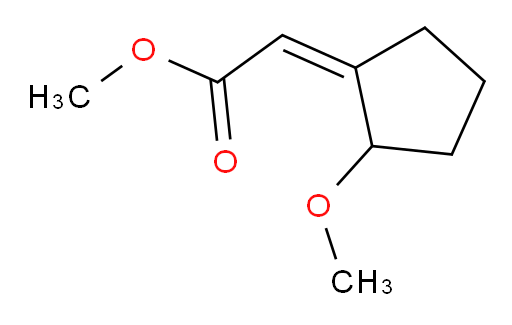 methyl 2-[(1Z)-2-methoxycyclopentylidene]acetate