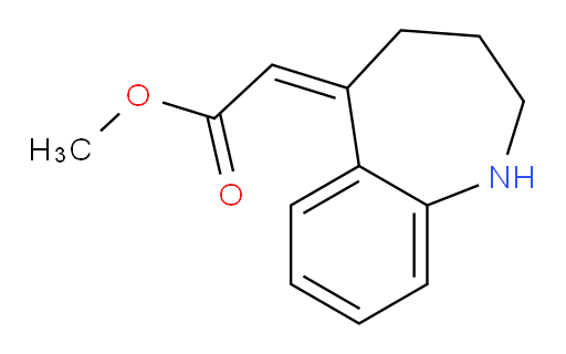 methyl 2-[(5Z)-2,3,4,5-tetrahydro-1H-1-benzazepin-5-ylidene]acetate