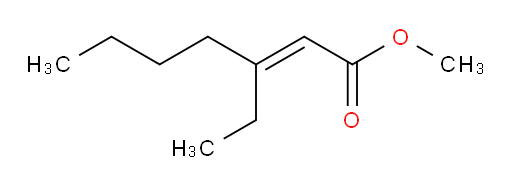 methyl (2E)-3-ethylhept-2-enoate