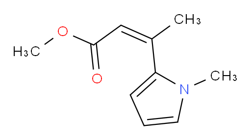 methyl (2Z)-3-(1-methyl-1H-pyrrol-2-yl)but-2-enoate