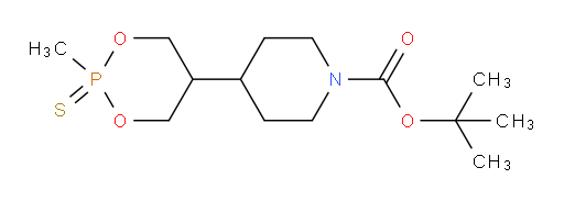 tert-butyl 4-(2-methyl-2-sulfanylidene-1,3,2lambda5-dioxaphosphinan-5-yl)piperidine-1-carboxylate