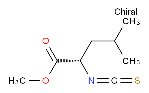 methyl (2S)-2-isothiocyanato-4-methylpentanoate