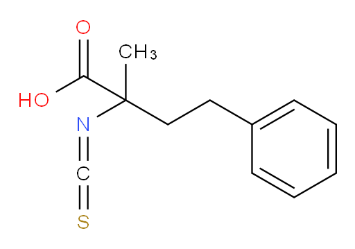 2-isothiocyanato-2-methyl-4-phenylbutanoic acid