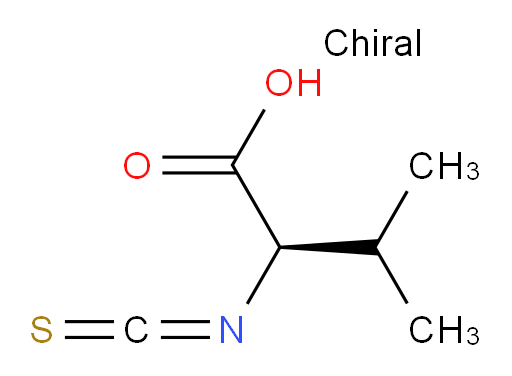 (2R)-2-isothiocyanato-3-methylbutanoic acid