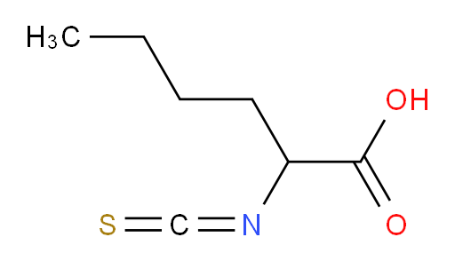 2-isothiocyanatohexanoic acid