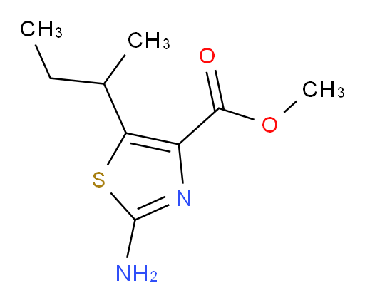 methyl 2-amino-5-(butan-2-yl)-1,3-thiazole-4-carboxylate