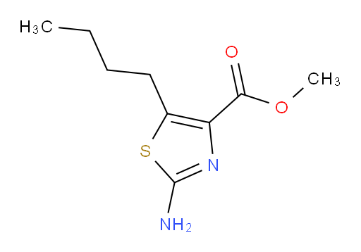 methyl 2-amino-5-butyl-1,3-thiazole-4-carboxylate