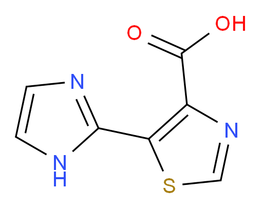 5-(1H-imidazol-2-yl)-1,3-thiazole-4-carboxylic acid