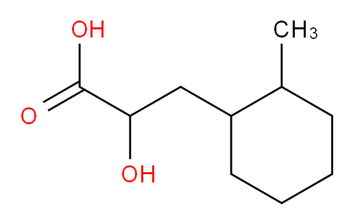 2-hydroxy-3-(2-methylcyclohexyl)propanoic acid