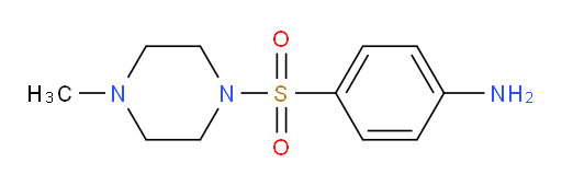 4-[(4-methylpiperazin-1-yl)sulfonyl]aniline