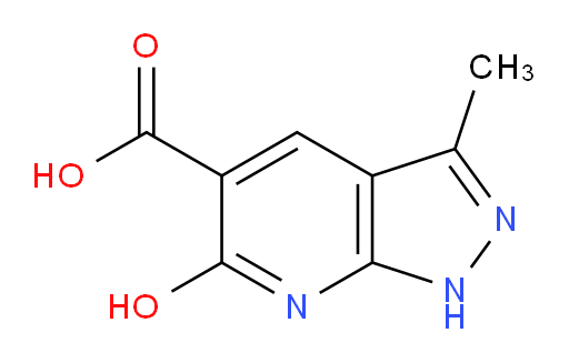 6-hydroxy-3-methyl-1H-pyrazolo[3,4-b]pyridine-5-carboxylic acid