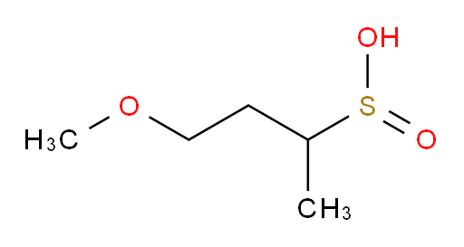 4-methoxybutane-2-sulfinic acid