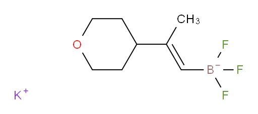 potassium trifluoro[2-(oxan-4-yl)prop-1-en-1-yl]boranuide