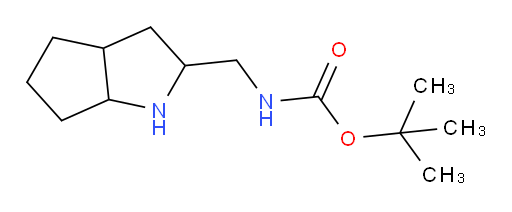 tert-butyl N-({octahydrocyclopenta[b]pyrrol-2-yl}methyl)carbamate