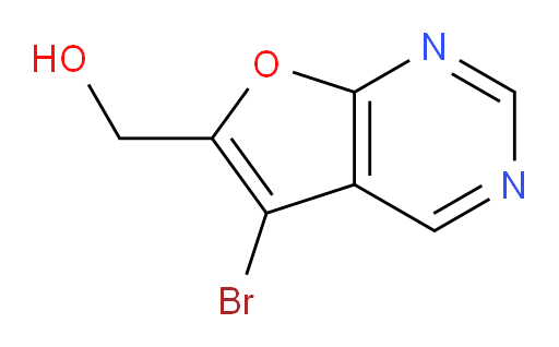 {5-bromofuro[2,3-d]pyrimidin-6-yl}methanol