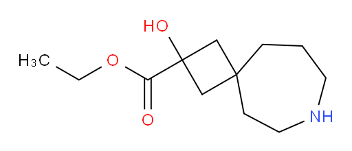 ethyl 2-hydroxy-7-azaspiro[3.6]decane-2-carboxylate