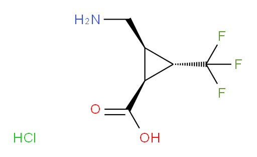 rac-(1R,2S,3R)-2-(aminomethyl)-3-(trifluoromethyl)cyclopropane-1-carboxylic acid hydrochloride