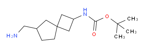tert-butyl N-[6-(aminomethyl)spiro[3.4]octan-2-yl]carbamate