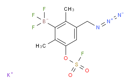 potassium [3-(azidomethyl)-5-[(fluorosulfonyl)oxy]-2,6-dimethylphenyl]trifluoroboranuide